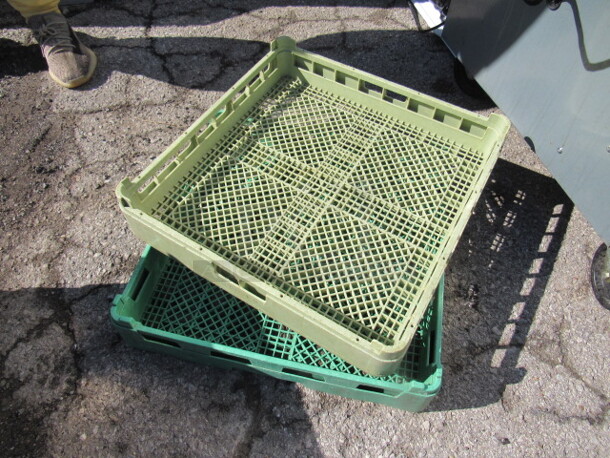 Green Dishwasher Rack. 2XBID