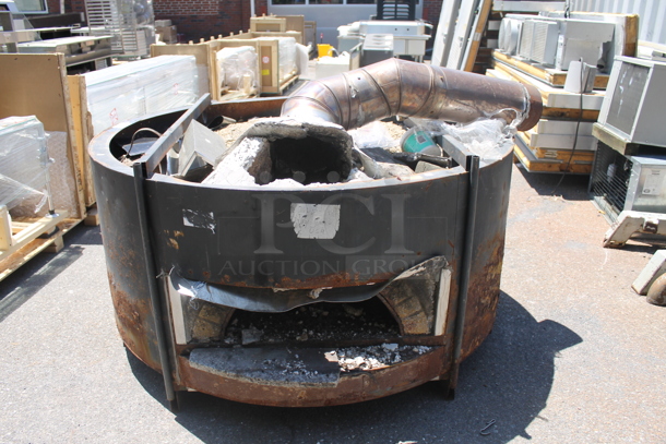 Metal Commercial Wood Fired Oven.  - Image 1 of 7