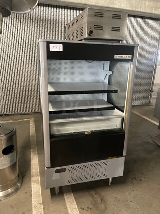 Working! Beverage Air VM7 - Open-Air Merchandiser-Vuemax Series 35" NSF 115 Volt Tested and Working! 