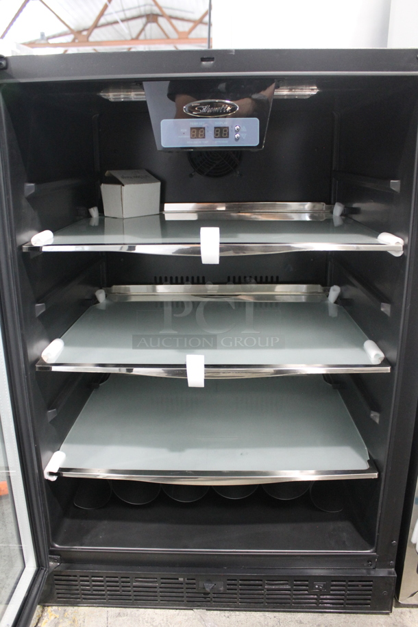 BRAND NEW SCRATCH AND DENT! Danby DBC514BLS Silhouette Stainless Steel Commercial 11 Bottle / 132 Can Capacity Cooler Merchandiser. Has Electronic Controls and Reversible Door. 115 Volts, 1 Phase. Tested and Working! - Image 7 of 10