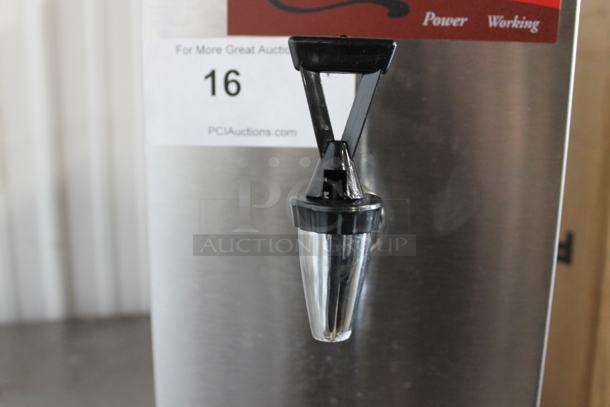 Avantco 177HWD15G Stainless Steel Commercial Countertop 1.5 Gallon Hot Water Dispenser. 120 Volts, 1 Phase.  - Image 4 of 8