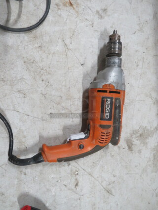 One Rigid 1/2 Inch Electric Drill. #R5013.