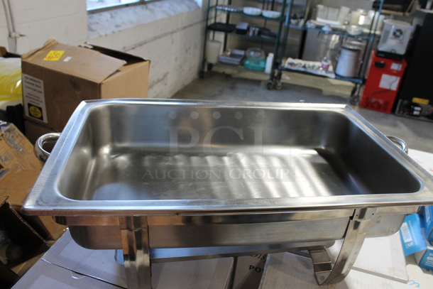 ALL ONE MONEY! Lot of 2 Metal Chafing Dishes. - Image 6 of 6