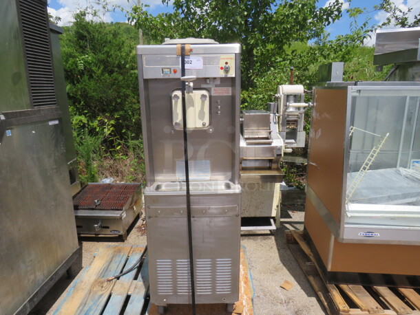 One Taylor Crown Frozen Shake Machine On Casters. #441-33. 208-230 Volt. 3 Phase. 18X30X60