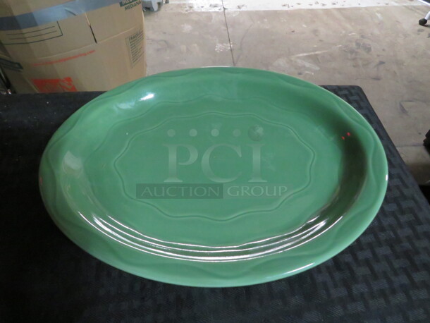 11.5X9.5 Oval Plate. 10XBID