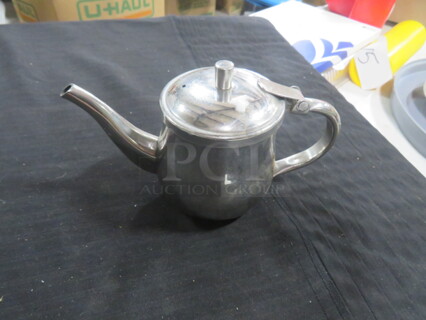 One Stainless Steel Creamer.