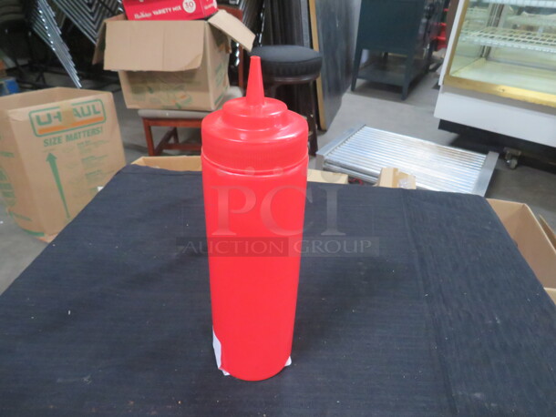 NEW Red Squeeze Bottle. 12XBID - Image 1 of 1