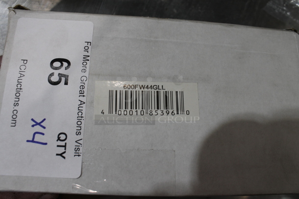 4 BRAND NEW IN BOX! 600FW44GLL Stainless Steel Faucet w/ Handles. 4 Times Your Bid! - Image 4 of 4