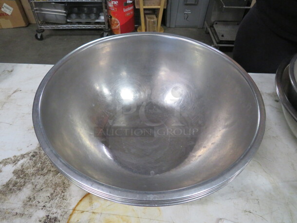 16 Inch Stainless Steel Mixing Bowls. 2XBID