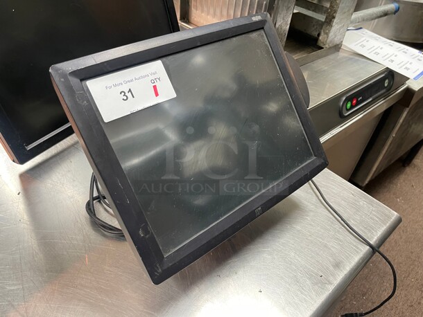 Elo 15 inch Aegis LCD monitors are a compact design with a cast aluminum body, equipped with a touch screen. 115 Volt Tested and Working!