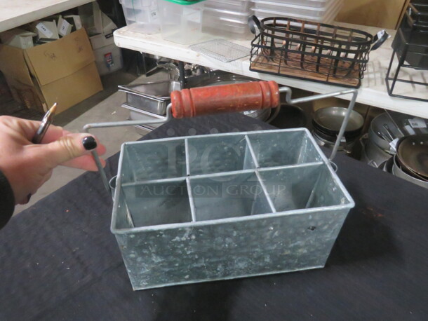 10.5X6X6 Tin Beer Carriers. 6XBID - Image 1 of 2