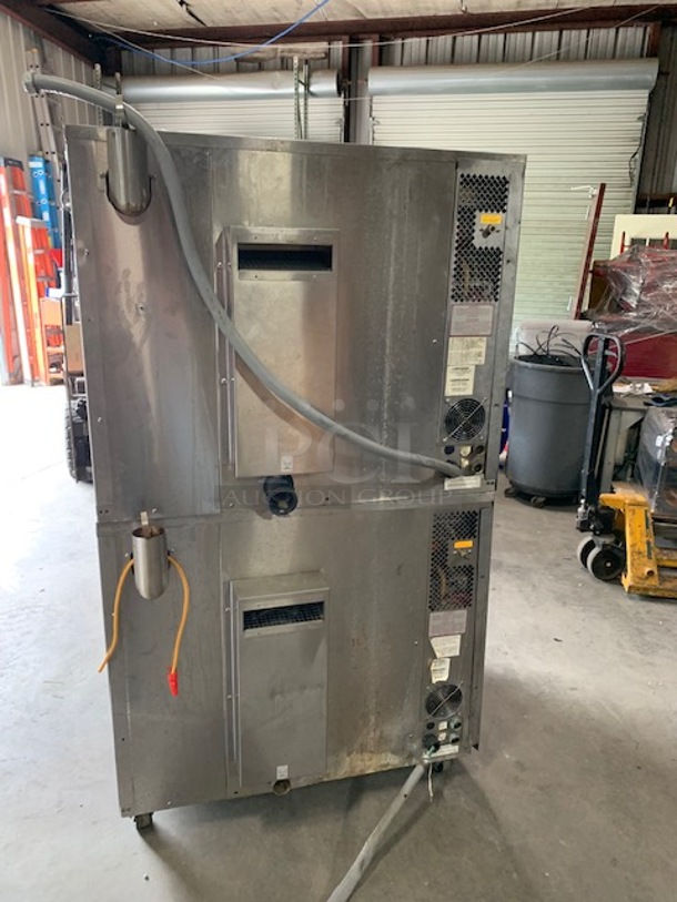 NICE!!! WORKING Blodgett Electric Combi Oven. #BCX14E. 208 Volt 3 Phase. 40X42X35.5. 40X42X71. $58,794.00. 2XBID! You Will Get 2 Ovens That  Make 1 Unit! - Image 3 of 5