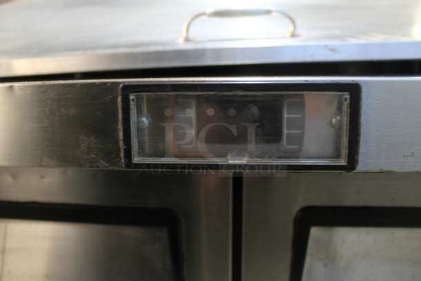 2016 Migali MSF8306 Stainless Steel Commercial Sandwich Salad Prep Table Bain Marie Mega Top. 115 Volts, 1 Phase. Tested and Powers On But Does Not Get Cold - Image 3 of 7