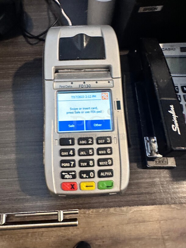 Working! First Data FD130 Credit Card Terminal NSF  - Image 6 of 6