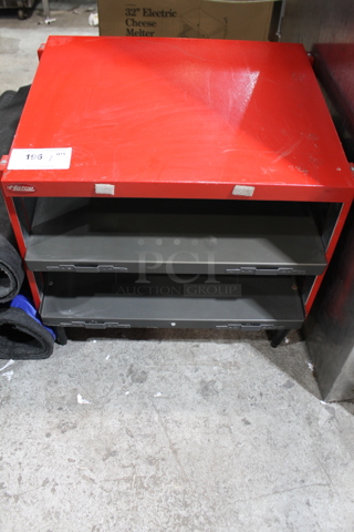 Hatco GRPWS-2418D Metal Commercial Countertop Electric Powered 2 Tier Warming Display Case. 120 Volts, 1 Phase. Tested and Working!