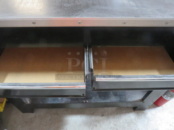 One Work Table With 2 Drawers. 46X24.5X36.5 - Image 2 of 2