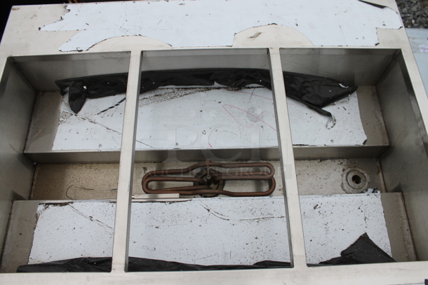 BRAND NEW SCRATCH AND DENT! Stainless Steel Commercial Electric Powered Steam Table w/ Under Shelf. 208 Volts, 1 Phase. - Image 2 of 7