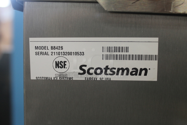 BRAND NEW! 2022 Scotsman FS1522A-32B Stainless Steel Commercial Ice Machine Head on 2021 Scotsman B842S Stainless Steel Commercial Ice Bin. 208-230 Volts, 1 Phase. - Image 8 of 11