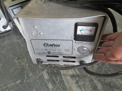 One Clark 36 Volt Charger. 115 Volt. 