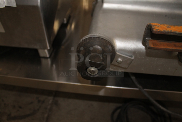 Stainless Steel Commercial Countertop Meat Slicer. 115 Volts, 1 Phase. Tested and Working! - Image 6 of 10