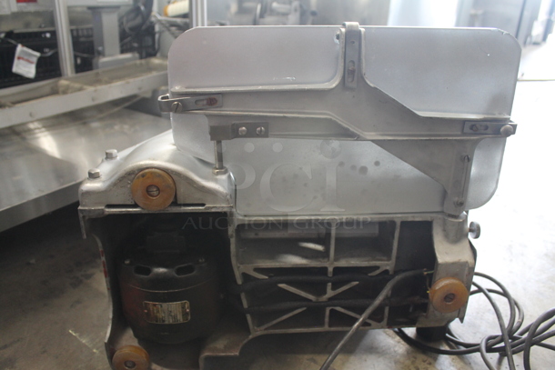 Stainless Steel Commercial Countertop Meat Slicer. 115 Volts, 1 Phase. Tested and Working! - Image 9 of 10