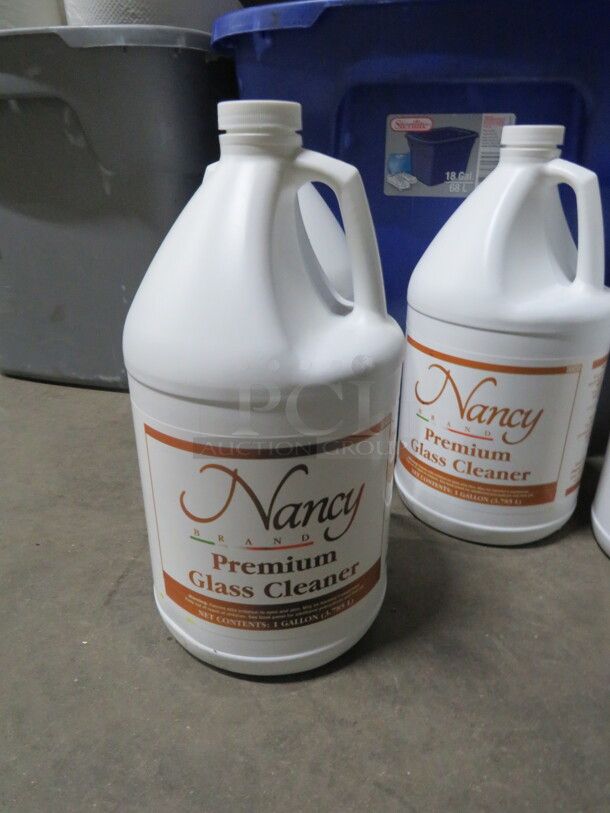 One Gallon Of Nancy Glass Cleaner. NO SHIPPING!!!!
