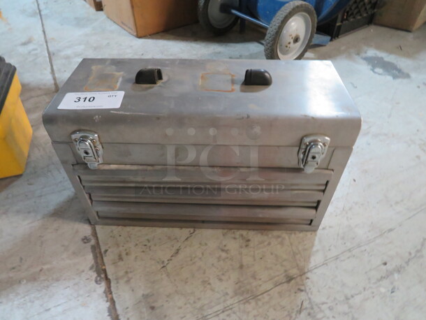 One Metal Tool Box - Image 1 of 1