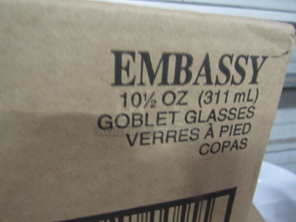 NEW Libbey 10.5oz Goblet/Glass. 12XBID - Image 2 of 2