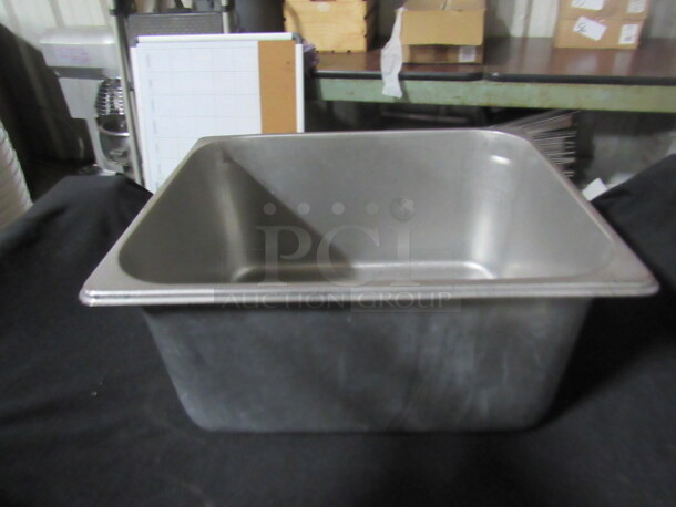 Half Size 6 Inch Deep Hotel Pan. 2XBID  - Image 1 of 1