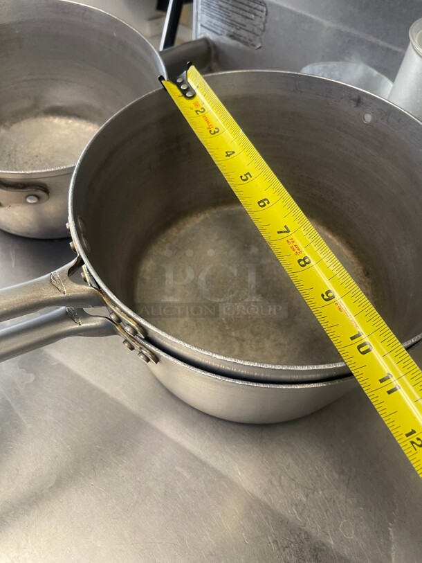 Clean! Commercial Aluminum Cooking and Braising Pans With Handle NSF  - Image 4 of 5