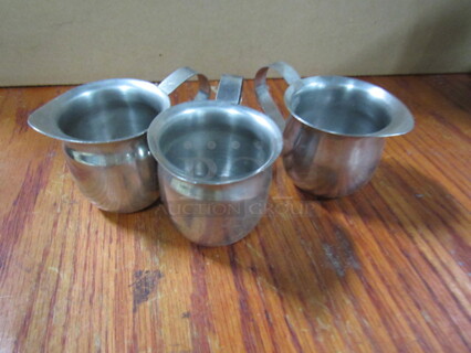Stainless Steel Creamer. 3XBID