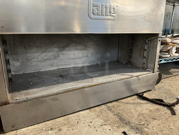 Lang Stainless Steel Commercial Propane Gas Powered Cheese Melter. 36x21x26 - Image 3 of 5