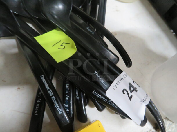One Lot Of 15 Poly Salad Bar Ladles. - Image 2 of 2