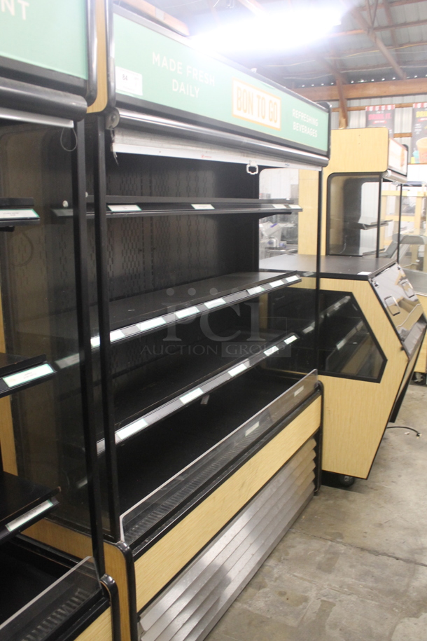 Structural Concepts Oasis B62EW Metal Commercial Floor Style Open Grab N Go Merchandiser w/ Metal Shelves. 220 Volts, 1 Phase. - Image 2 of 6