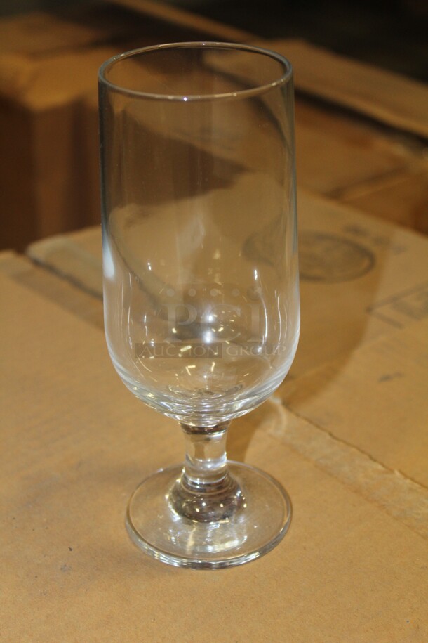 NEW IN BOX! 2 Boxes (1 Box 21 Count And 1 box 36 Count) Anchor Hocking Excellency 14oz Beer Glasses. 57x Your Bid!  - Image 1 of 2