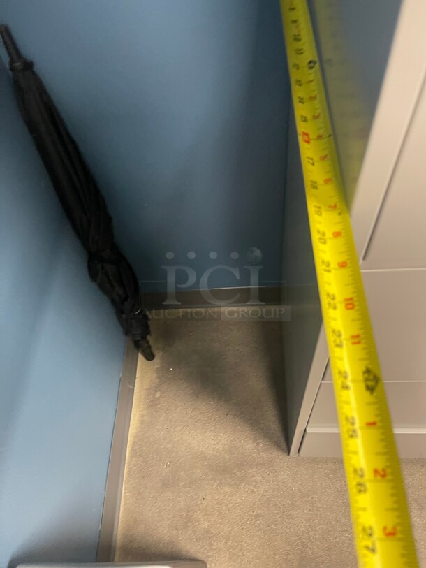 Barely Used! Commercial File Cabinet With 4 Drawers and 1 Rollup Door Great For Keeping Restaurant Records  NSF 36x20x63   - Image 8 of 9