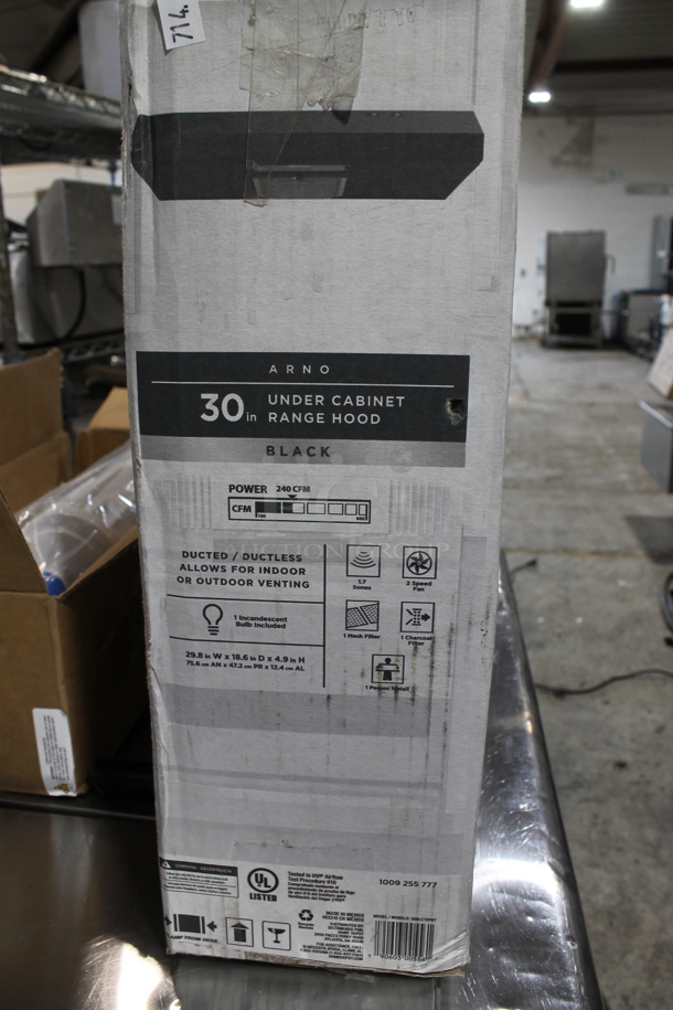 BRAND NEW IN BOX! Vissani 30BLC19PRT PRF0185846 Range Hood. 120 Volts, 1 Phase.  - Image 3 of 7