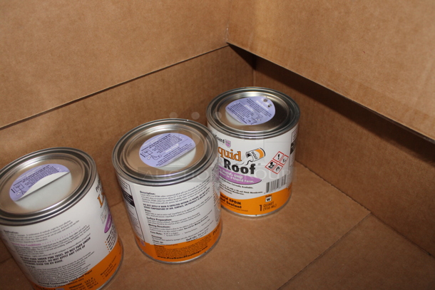 ALL ONE MONEY! Lot of Various Items Including Pallet, Liquid Roof and Cardboard Boxes. BUYER MUST REMOVE. - Image 5 of 5