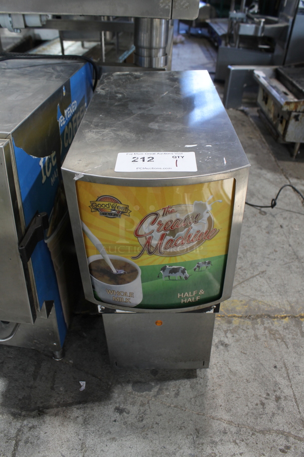 GW2 Stainless Steel Commercial Countertop Cream Dispenser. 115 Volts, 1 Phase. Tested and Working! - Image 1 of 5