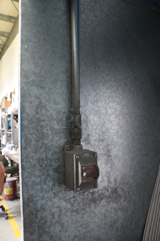 Binks Metal Cabinet w/ Light. BUYER MUST REMOVE. - Image 7 of 8