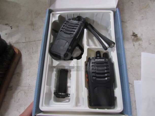 Opened Box Of Walkie Talkies. #BF-888S. - Image 2 of 2