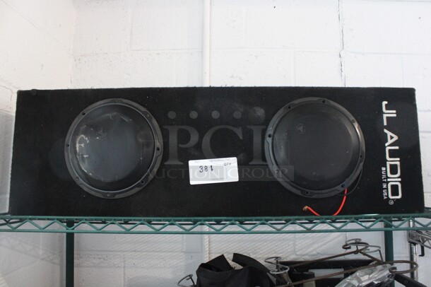JL Audio Subwoofer w/ JL Audio 8W3v3-4 Speakers. 11x6x36