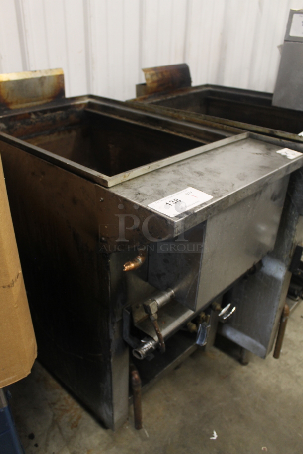 Stainless Steel Commercial Natural Gas Powered Deep Fat Fryer. - Image 2 of 4