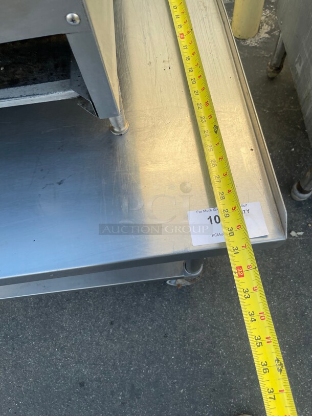 Clean! Commercial Heavy Duty Stainless Steel Equipment Stand On Casters - Image 8 of 9