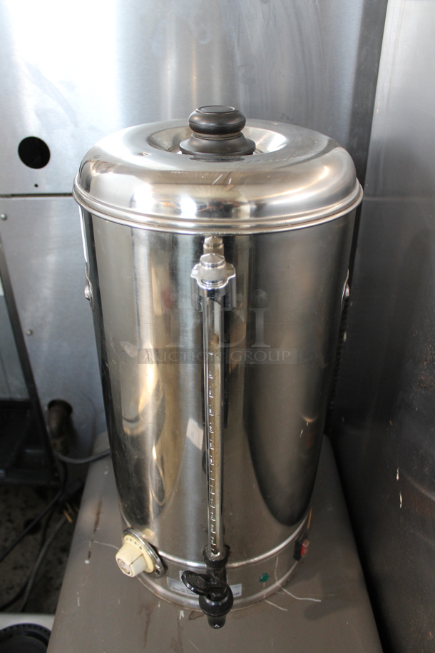 2011 Omcan CP15 Metal Countertop Coffee Maker. 110 Volts, 1 Phase.  - Image 1 of 6