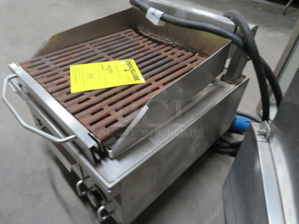 One APW WYOTT 16 Inch Electric Charbroiler. 21X27X21 - Image 3 of 3