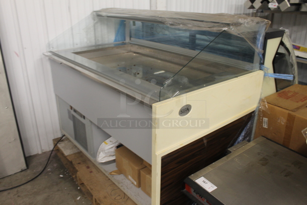 BRAND NEW SCRATCH AND DENT! Sifa DM TVF 150 VENT R404A Stailness Steel Commercial Deli Display Case Merchandiser. 220-240 Volts. - Image 2 of 7