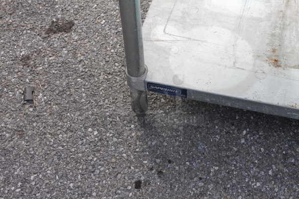 Stainless Steel Table w/ Under Shelf  - Image 3 of 3