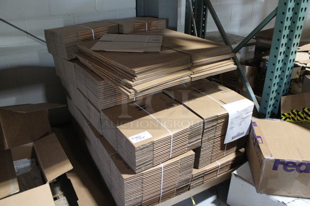 ALL ONE MONEY! TWO PALLET LOT of Cardboard Boxes. BUYER MUST REMOVE. - Image 3 of 4