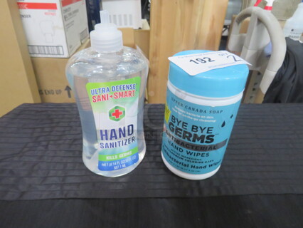 Assorted Sanitizers. 2XBID